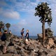 Photograph of tourists taking pictures on the Galápagos Islands