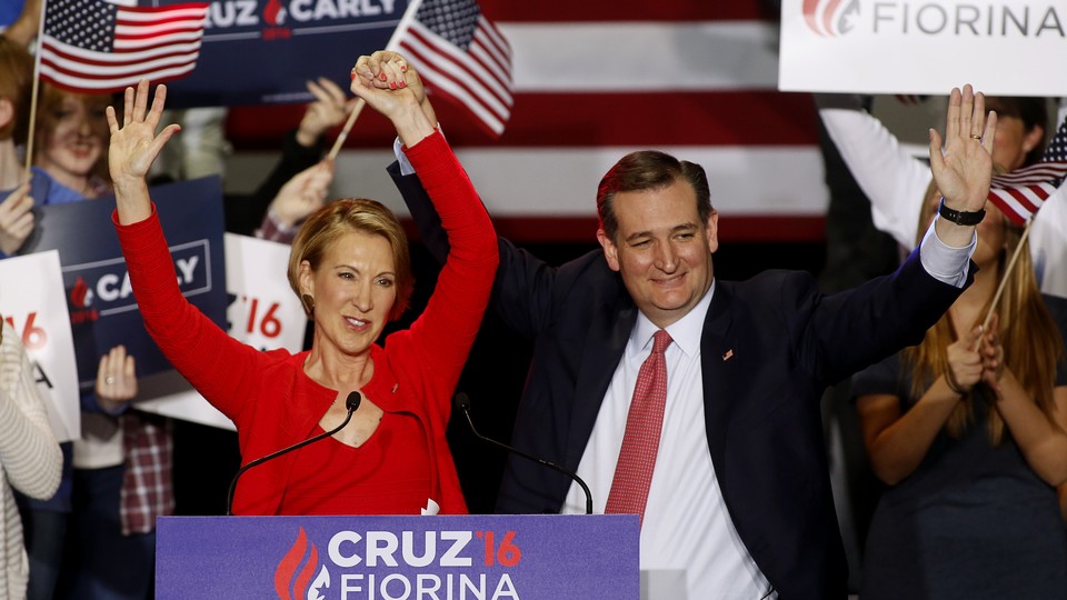 Carly Fiorina Is Ted Cruz's Vice-Presidential Pick - The Atlantic