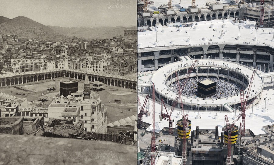 Mecca Then And Now 126 Years Of Growth The Atlantic