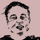Portrait of Elon Musk