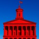 Tennessee State House in red
