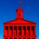 Tennessee State House in red