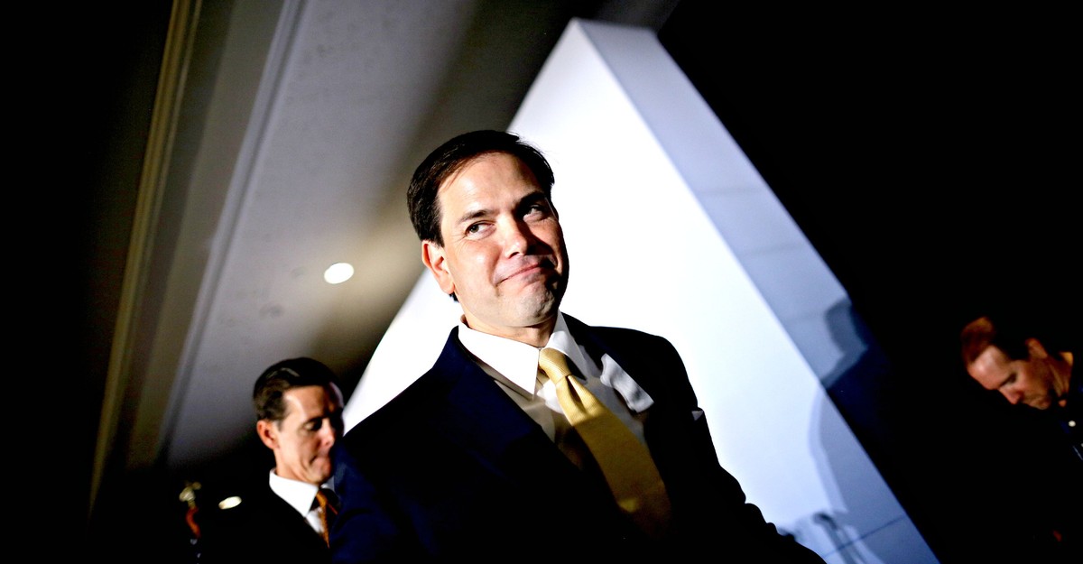 Marco Rubio Not Sure Congress Can Kill The Iran Nuclear Deal The Atlantic