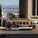 Cable car in San Francisco