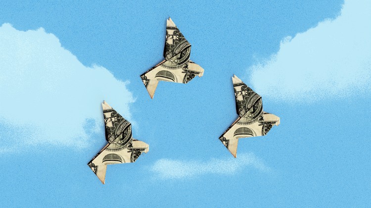 Dollar-bill doves