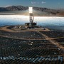 An image of solar panels in the Mojave desert.