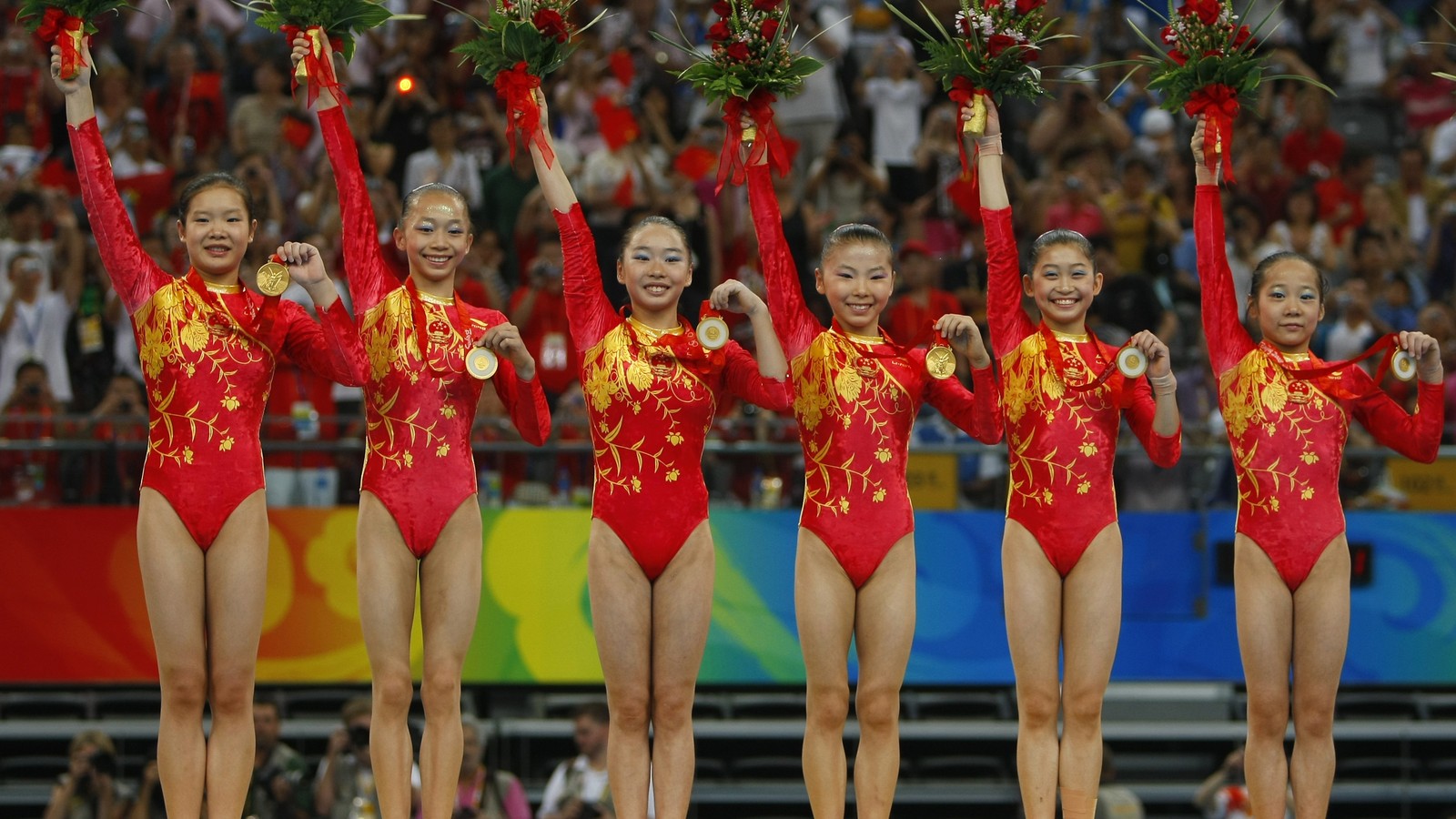 Age Is Just A Number For Chinese Gymnastic Team The Atlantic