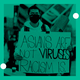 Protester with a sign that reads "Asians are not viruses - racism is"