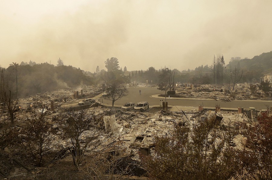 Photos Of Californias Destructive Wildfires The Atlantic