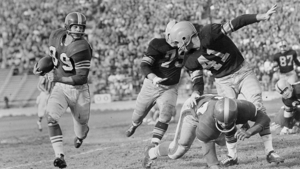 Check Out the Football Helmets Of Yesteryear