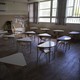 An empty classroom