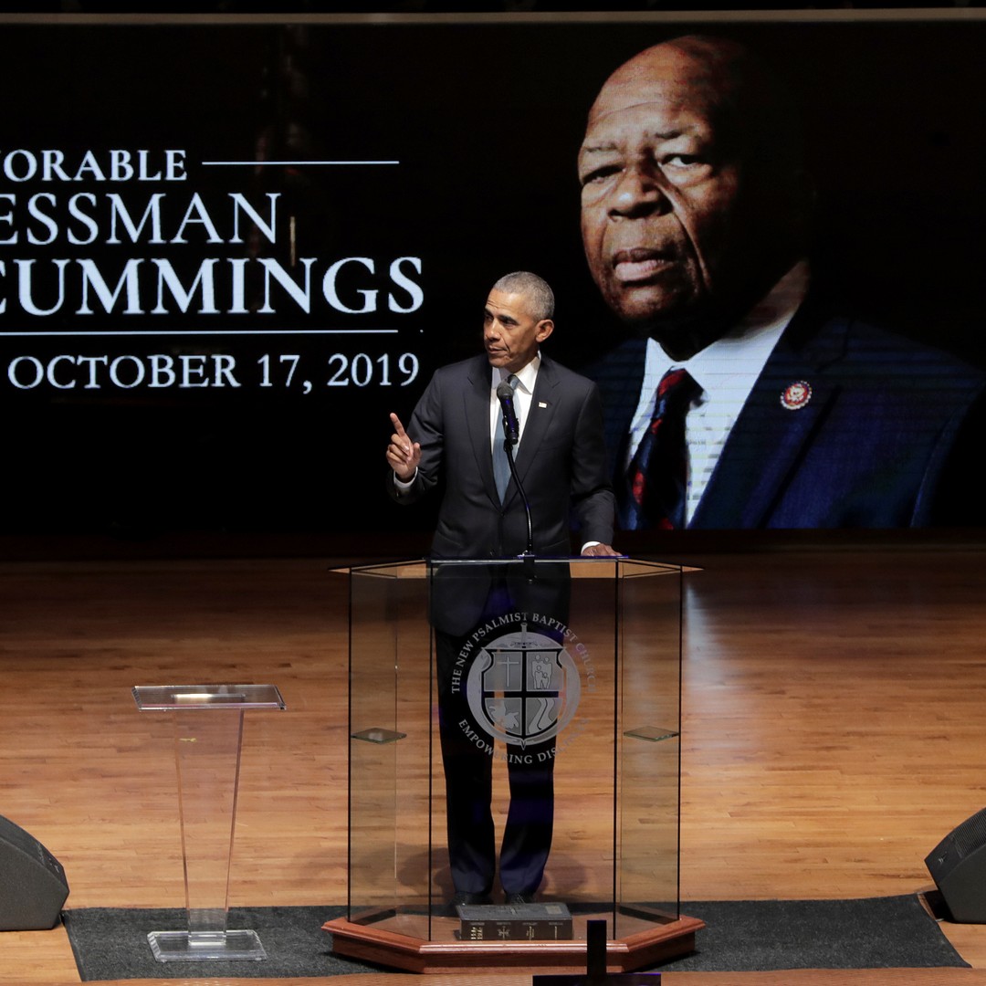 Barack Obamas Eulogy for Elijah Cummings: Full Text - The Atlantic