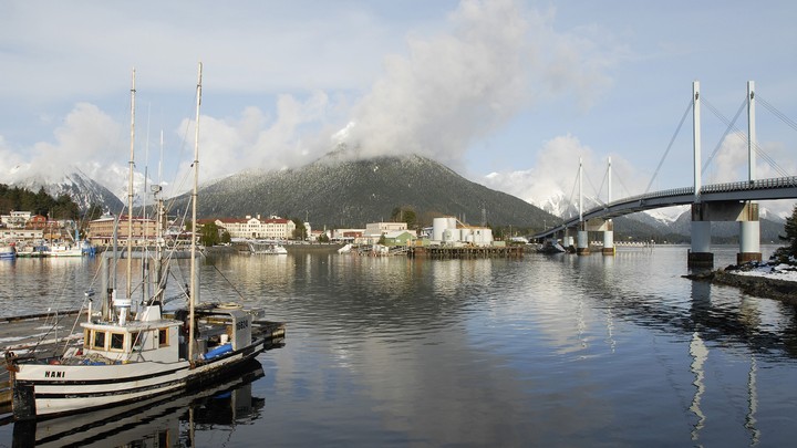 The Sitka Channel, on Alaska's southeastern coast