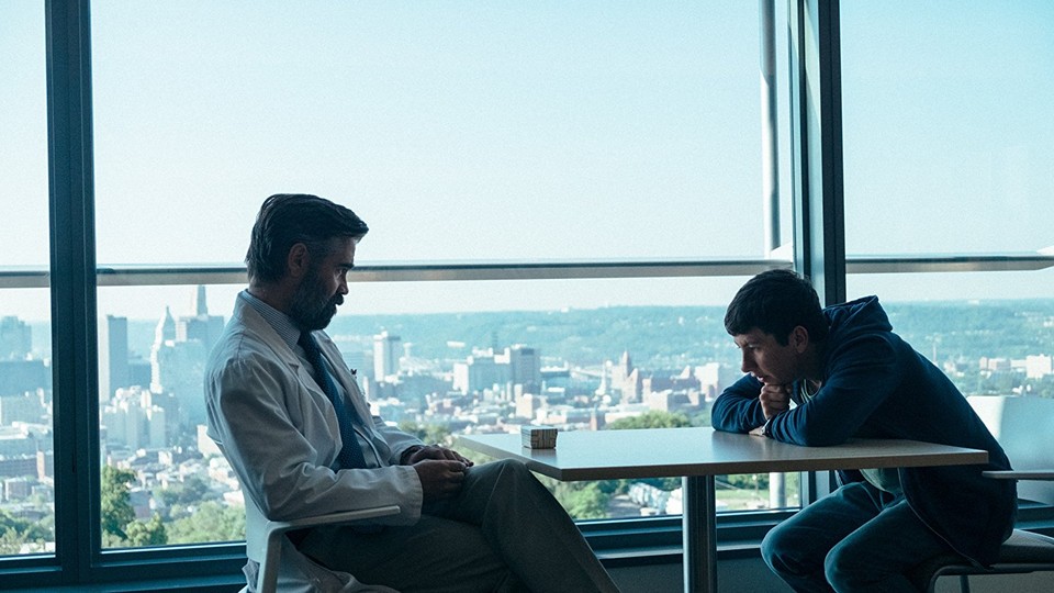 Colin Farrell and Barry Keoghan in 'The Killing of a Sacred Deer'