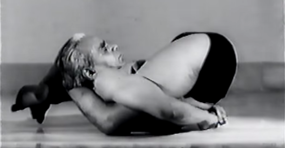 The Amazing Contortions Of B K S Iyengar The Atlantic