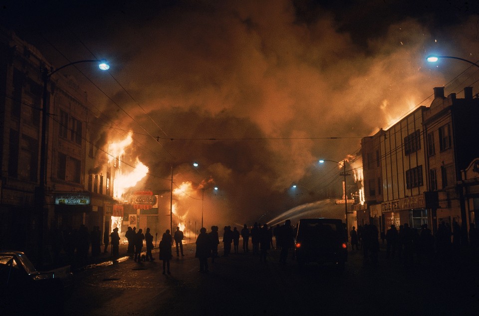 Fires break out after MLK assassination