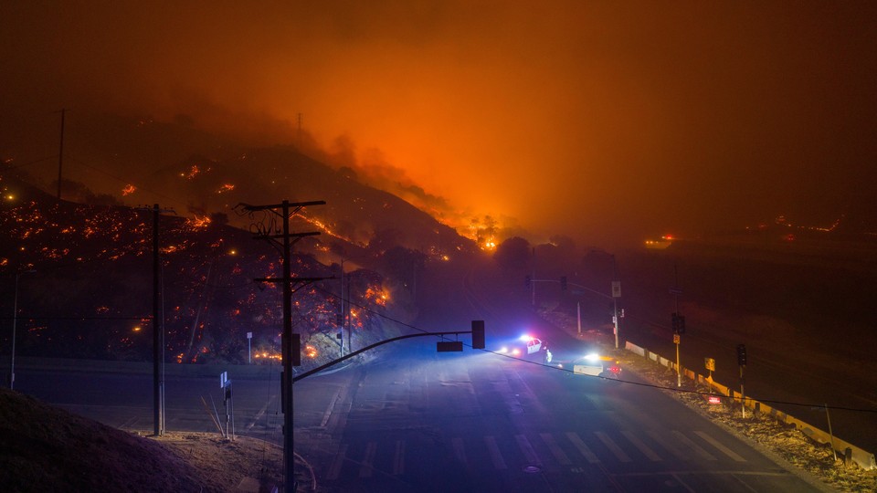 San Fernando Valley fire