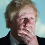 Boris Johnson looking pensive