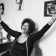 Toni Morrison in her office at Random House