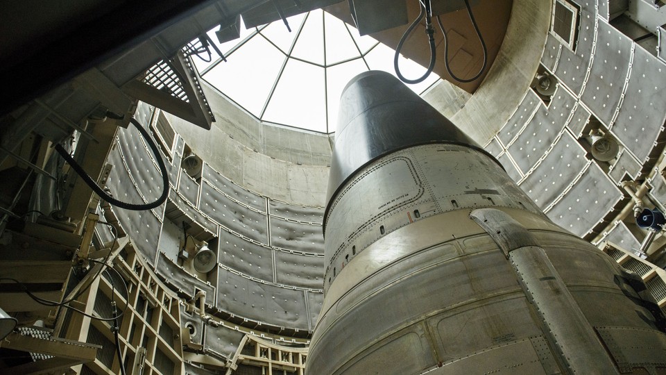 Photo of the warhead of the Titan II nuclear missile