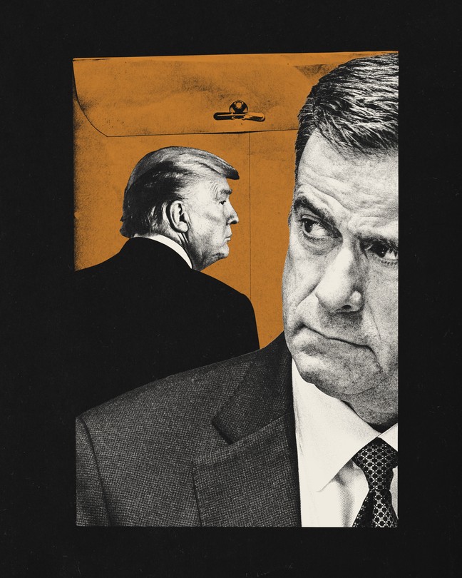 Donald Trump and John Ratcliffe
