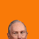 Former mayor Mike Bloomberg with pixelated meme sunglasses.