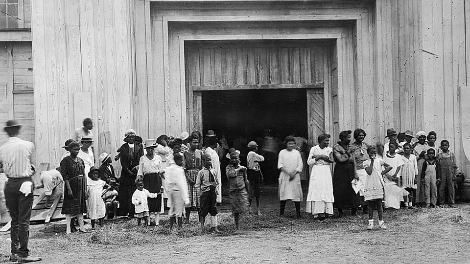 Black Americans displaced by the Tulsa Massacre in 1921