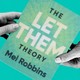 illustration of two hands holding a copy of the book The Let Them Theory