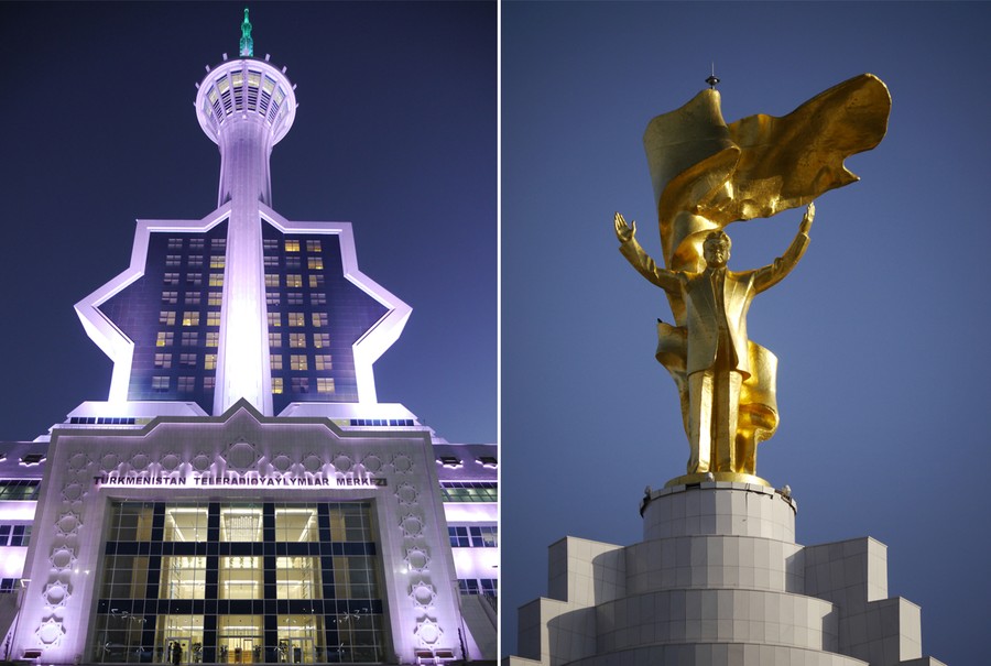 The City Of White Marble Ashgabat Turkmenistan The Atlantic