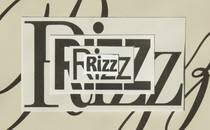 Photo of paper cut-outs of the word "rizz" layered on top of one another