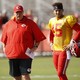Kansas City Chiefs quarterback Patrick Mahomes and coach Andy Reid.