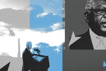 a collage of President Joe Biden and Congressman Jim Clyburn