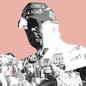 A portrait of Trump overlaid with scenes from pro-abortion-rights and anti-abortion protests