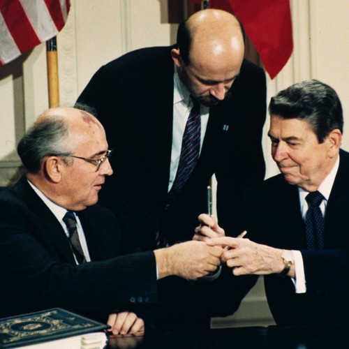 Ronald Reagan And Mikhail Gorbachev And Disarmament The Atlantic