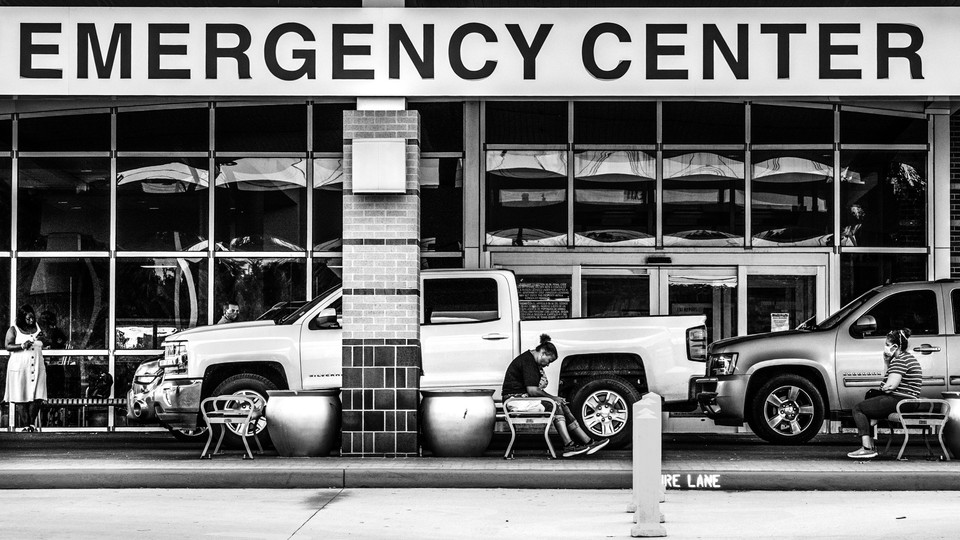 The emergency center at Lyndon B. Johnson Hospital in Houston, Texas