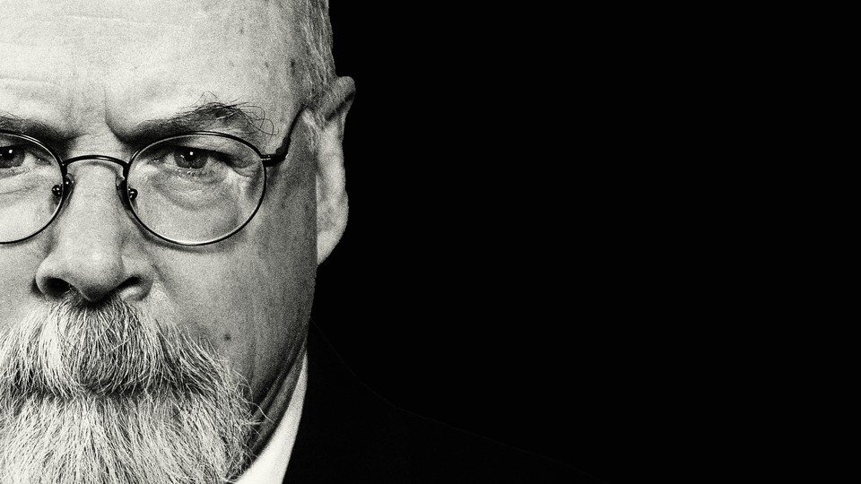 A black-and-white photo portrait of Special Counsel John Durham