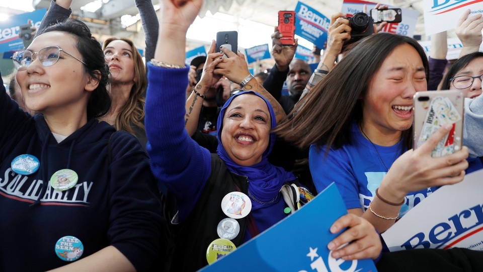 Supporter of Bernie Sanders