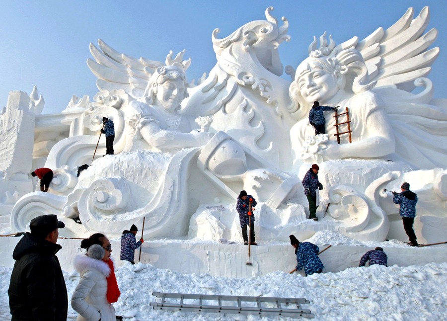 Harbin snow best sale festival 2016