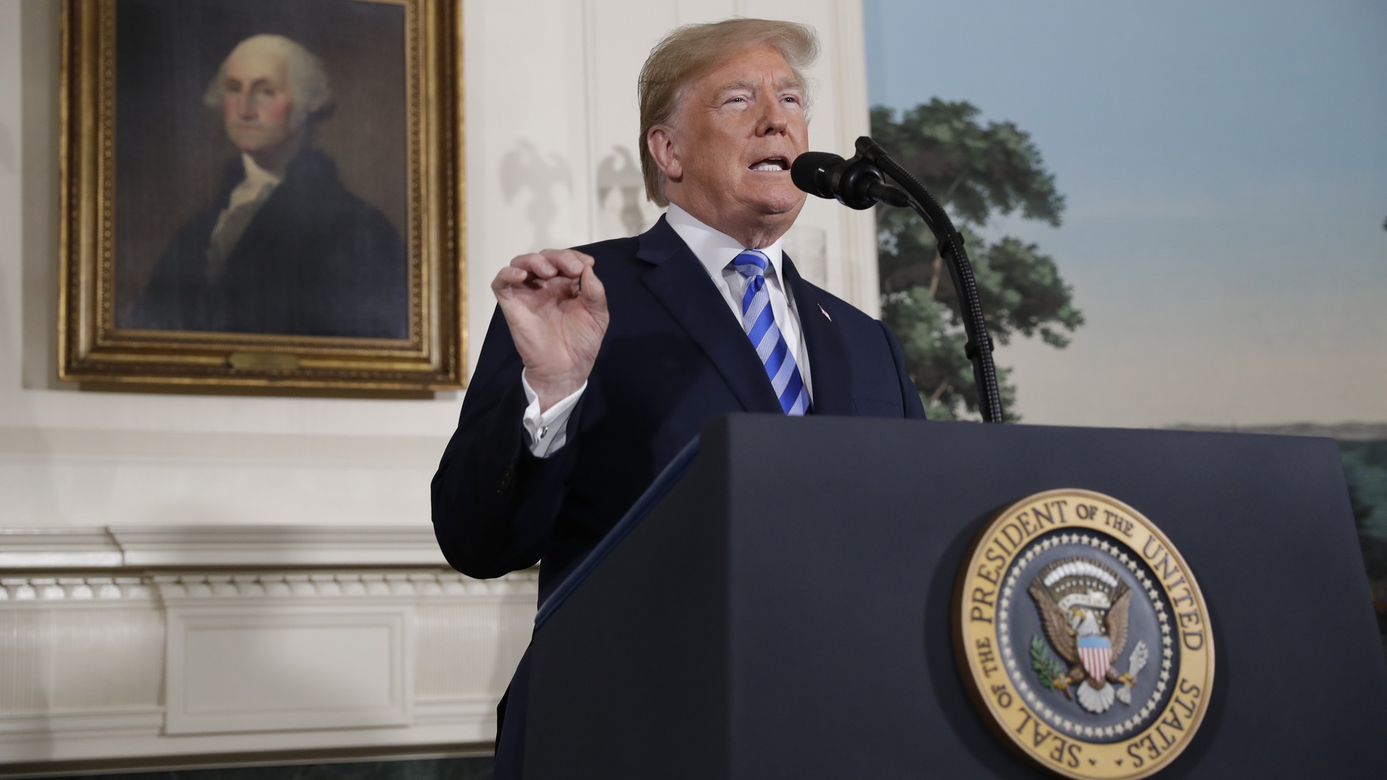 Full Transcript of Trump’s Iran Nuclear Deal Speech - The Atlantic
