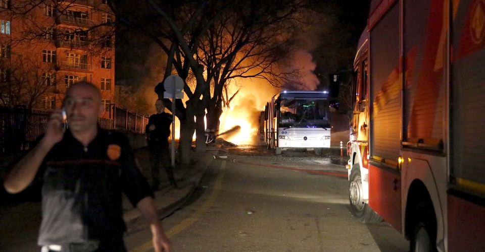 Explosion in Turkish Capital, Ankara, Kills At Least 28 People, Wounds Dozens of Others The