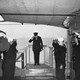 Sailors with Winston Churchill in 1941.