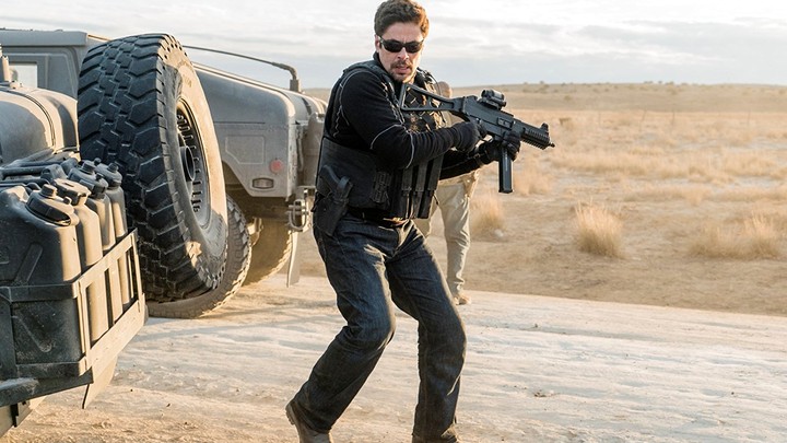 Benicio del Toro in 'Sicario: Day of the Soldado'