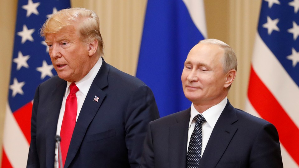 Donald Trump and Vladimir Putin