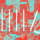 colorful background with white lines some falling as an abstract depiction of chronic pain and the experience of time