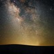 A picture of the Milky Way stretching across the night sky