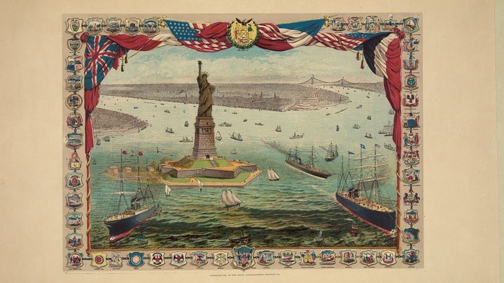 The Story Behind the Poem on the Statue of Liberty - The Atlantic