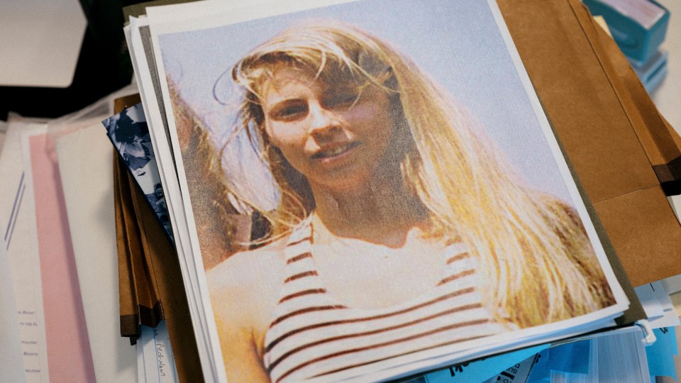 Case files and a photograph of Ireland