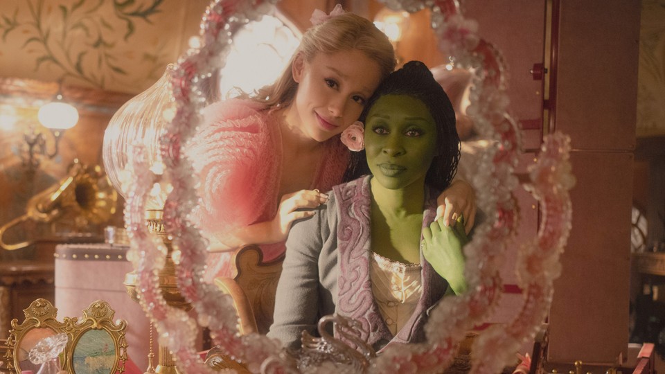 Ariana Grande and Cynthia Erivo in 'Wicked'