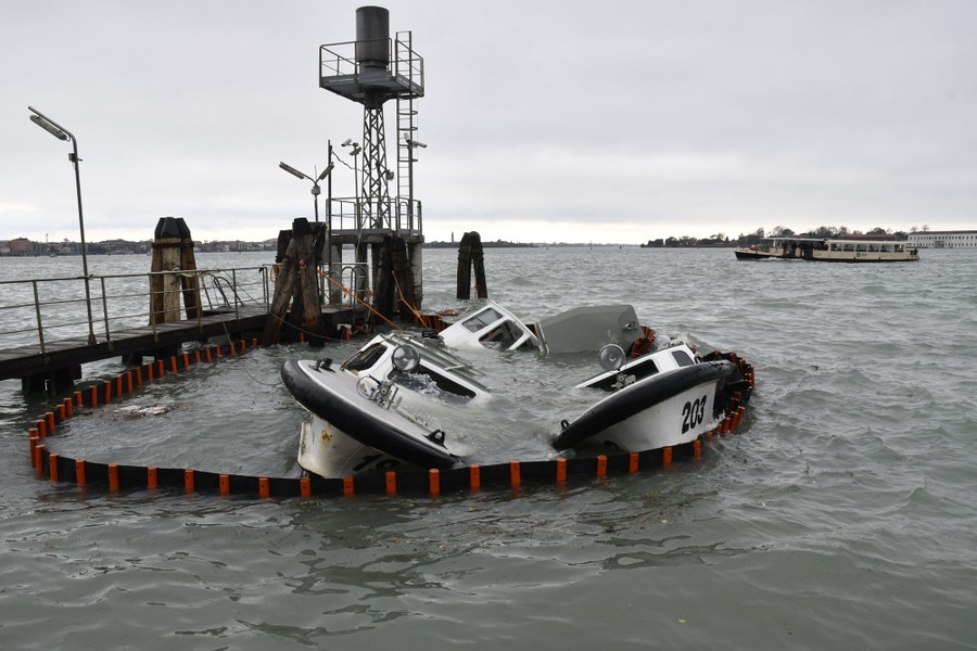 Photos of Venice Underwater The Highest Tide in 50 Years The Atlantic