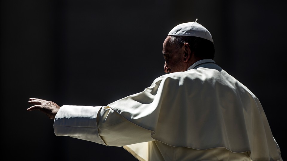A photo of Pope Francis